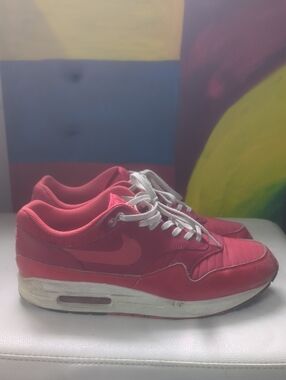 Size 11 air Max Nike Red Athletic Sneakers